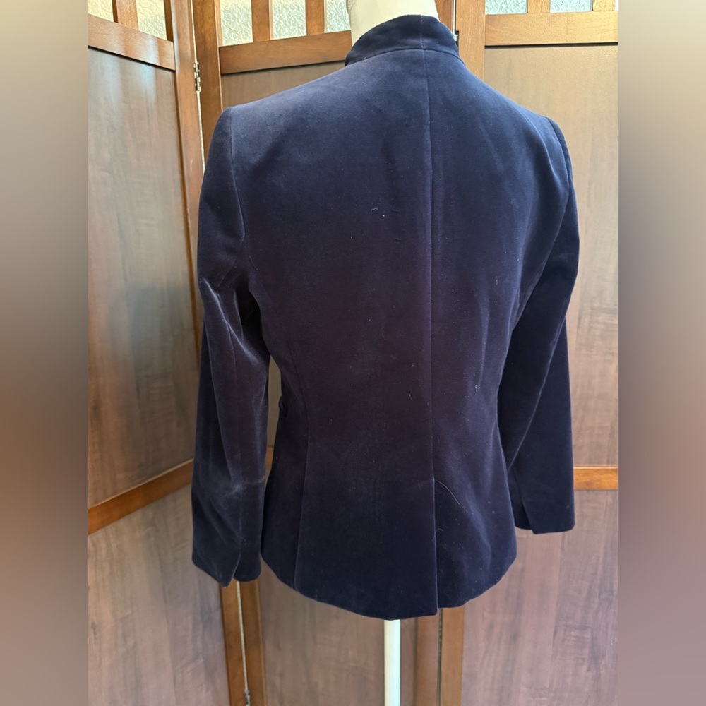 J.CREW 365 Going Out Velvet Blazer size 6 - Picture 3 of 9